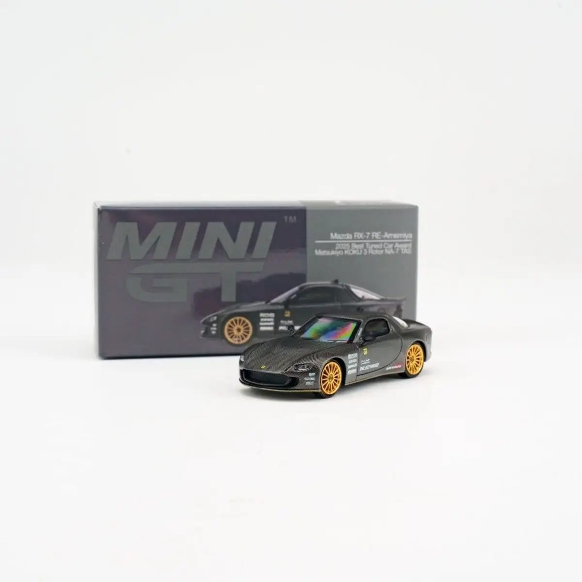 MINI GT 1:64 #1205 Mazda RX-7 RE-Amemiya Die-Cast Model Car
