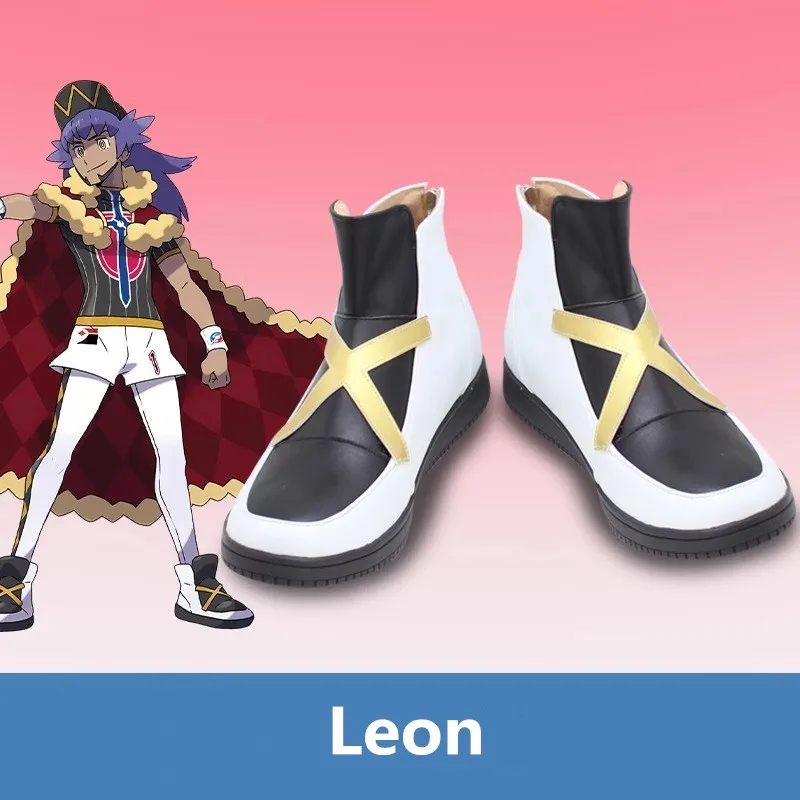 

Костюм для косплея Леона: меч, щит, обувь, ботинки ручной работы из искусственной кожи