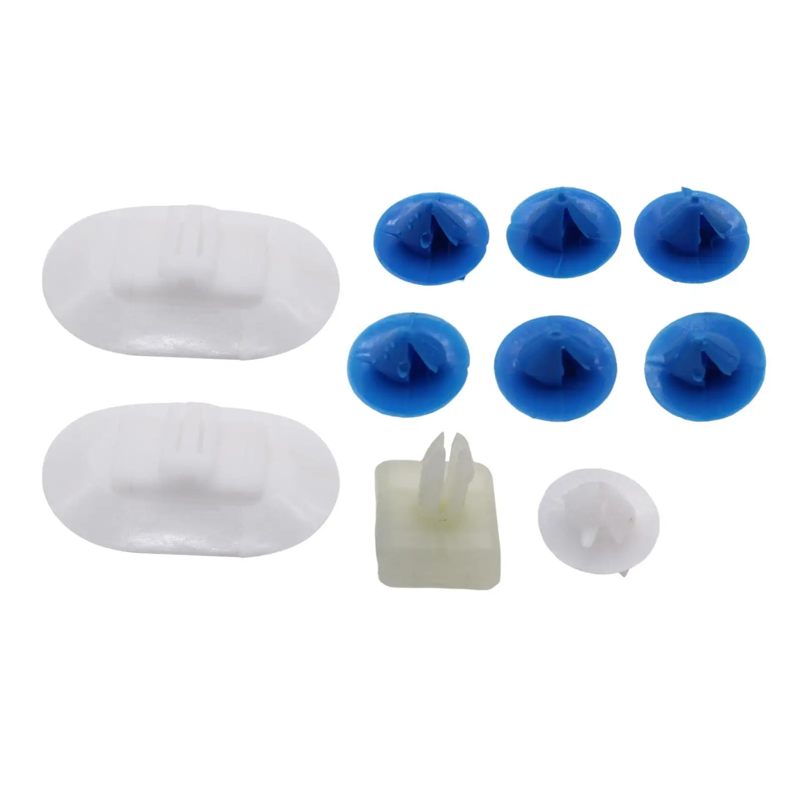 10 個の車両サイドスカート固定クリップセット 1610186180 シトロエン DS3 用