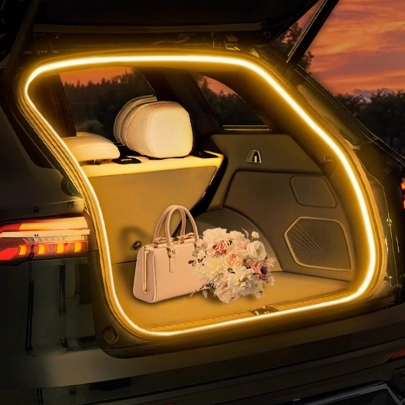 

Аксессуары для Changan DEEPAL S05, автомобильные принадлежности для украшения интерьера, модифицированные детали, полоса освещения багажника, автомобильные аксессуары