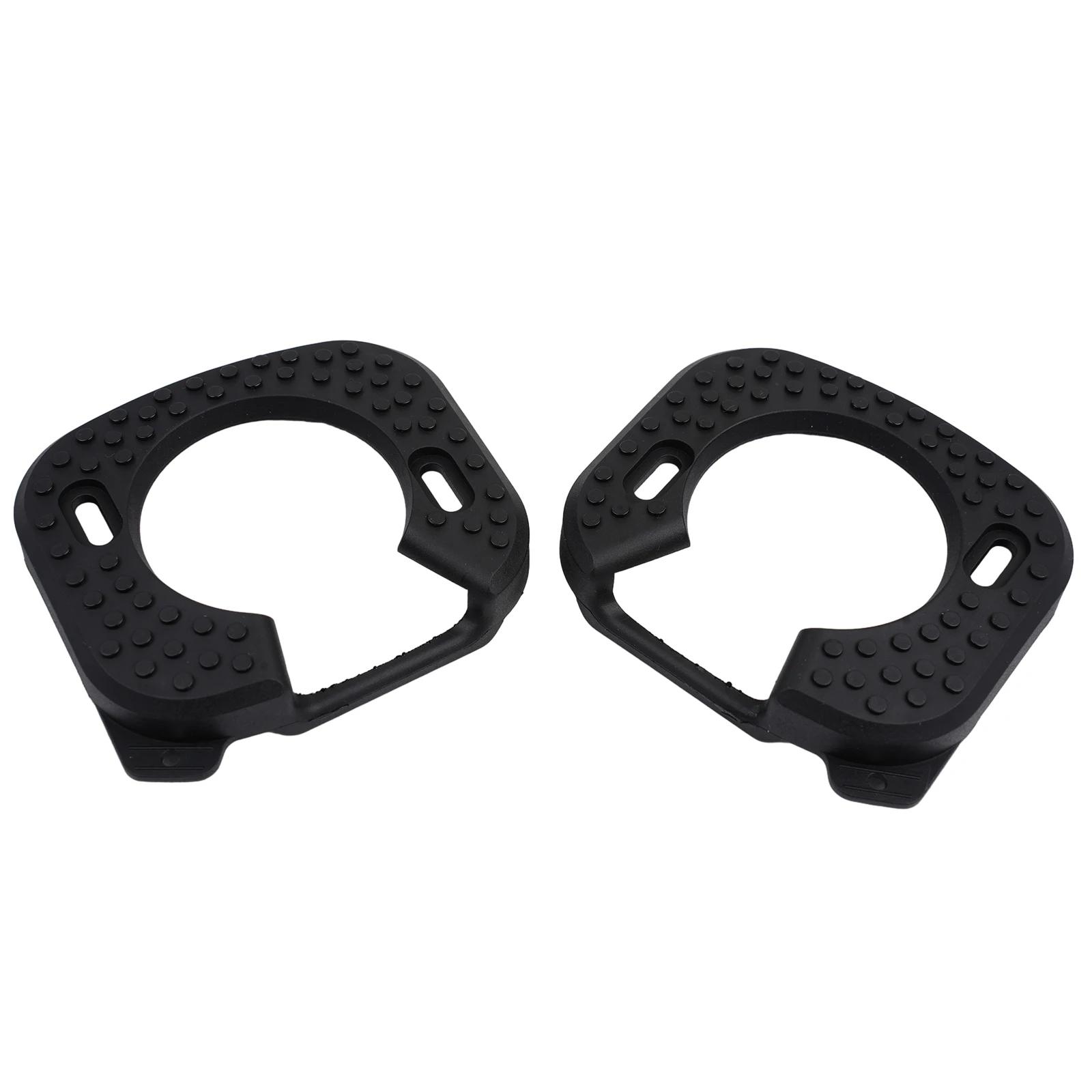 High Performance High Quality Hot Sale Cleat Cover Bicycle Pedal Silver + Black Comes Off Quickly For Cleat Maintenance