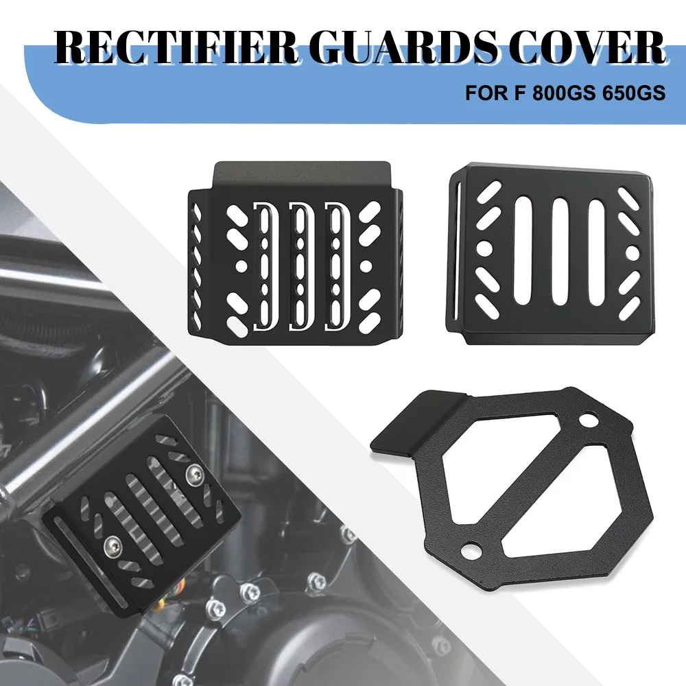 

F800GS F650GS Voltage Regulator Rectifier Protector For BMW F 800GS 650GS Rectifier Guards Cover Protective Motorcycle Aluminium