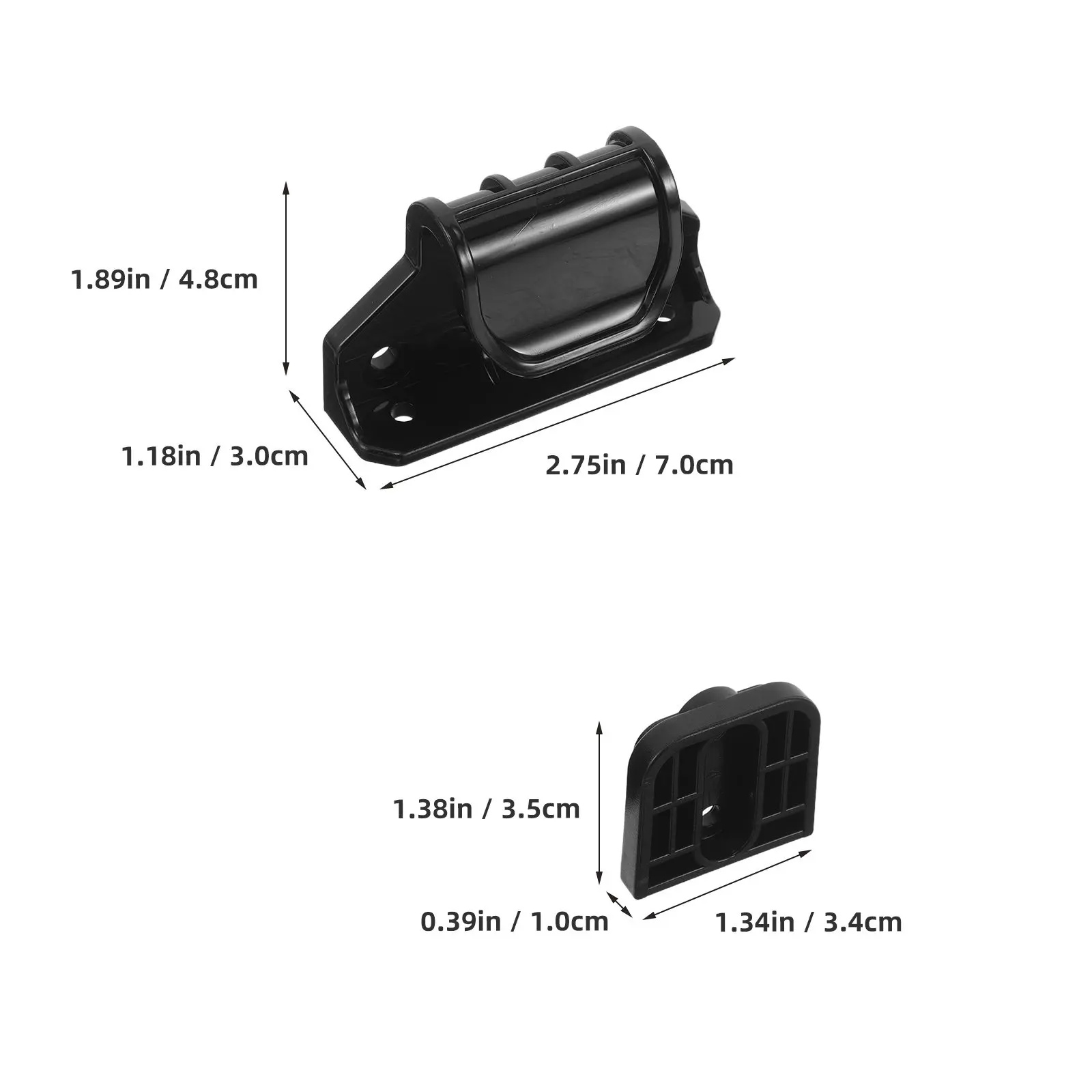 1Set Retractable Baby Gate Extension Kit Flexible Adjustable Repair Parts Mounting Hardware Secure Safety Barrier for Doorways - view 2