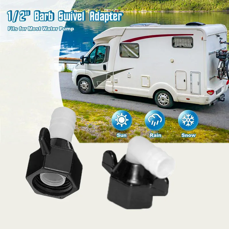 

Прямые и колено 1/2 "12 мм соединители для каравана, дома на колесах, водяной насос, прямой адаптер, фитинги для сантехнического насоса, фитинги для канализационных шлангов