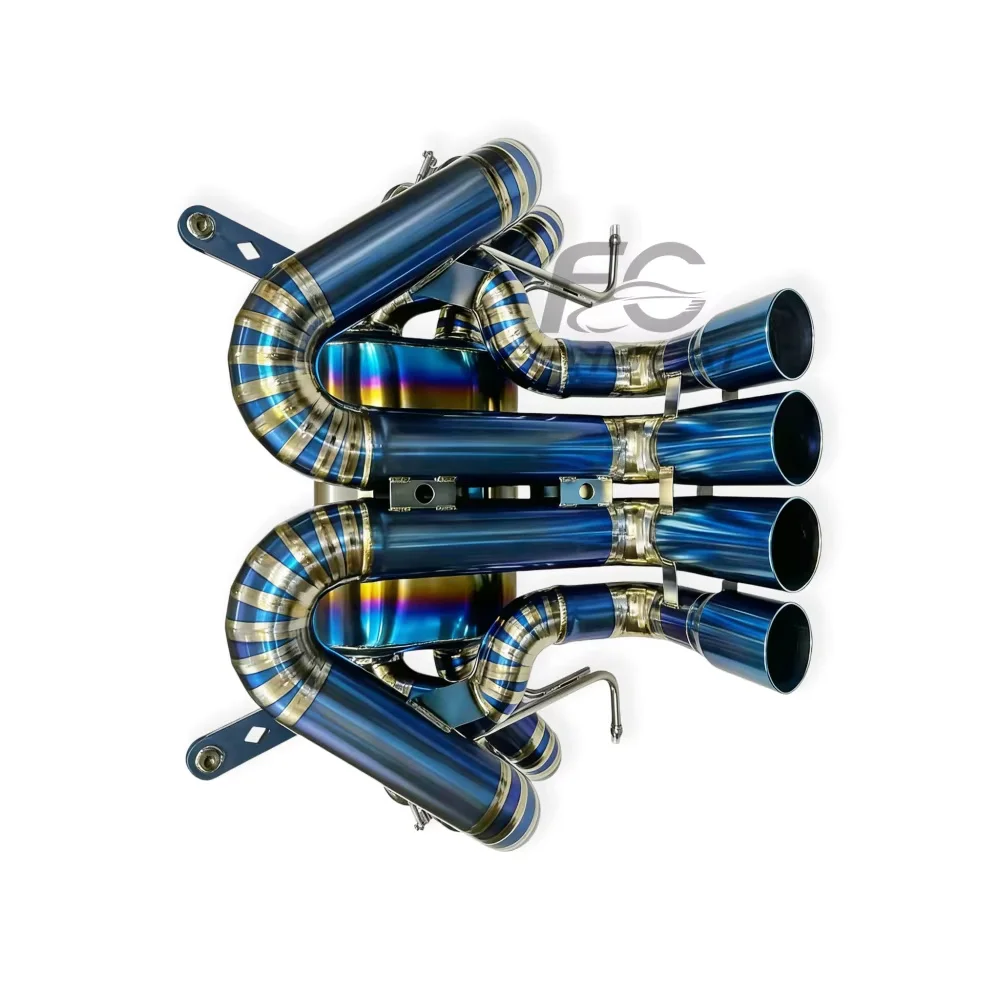 

Exhaust catback for Lamborghini Aventador LP740-4S LP770-4 6.5 2011-2022 titanium alloy valve exhaust pipes muffler modification