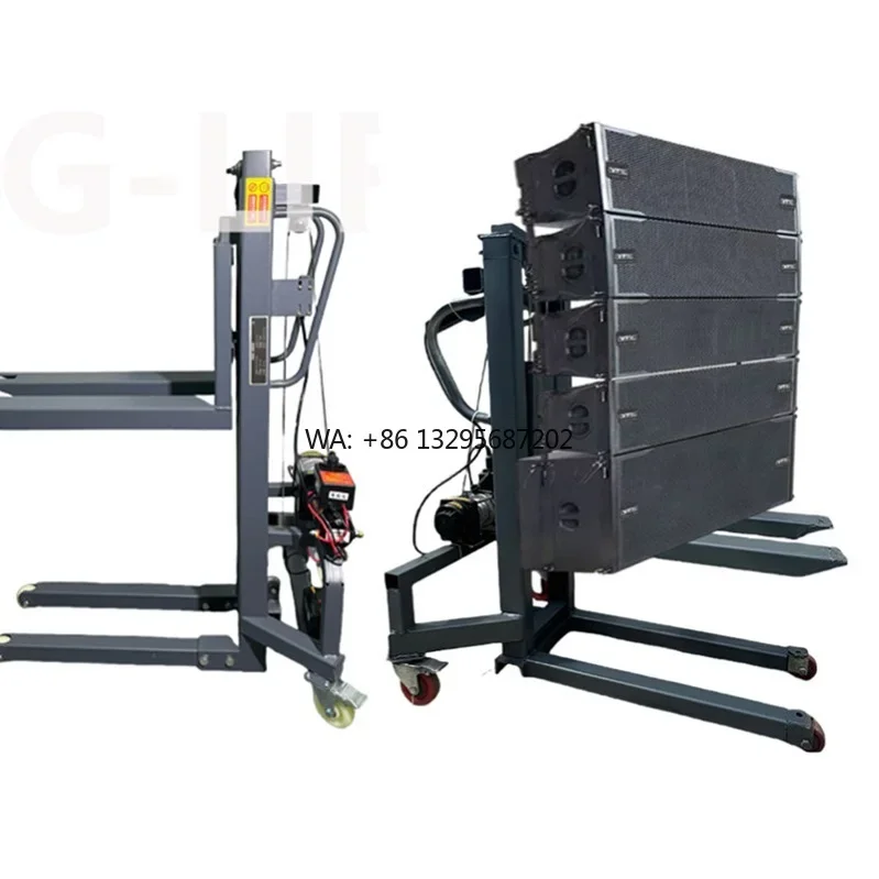 

Portable Fork Lift Electric Small Forklift Truck for Loading Stage Light
