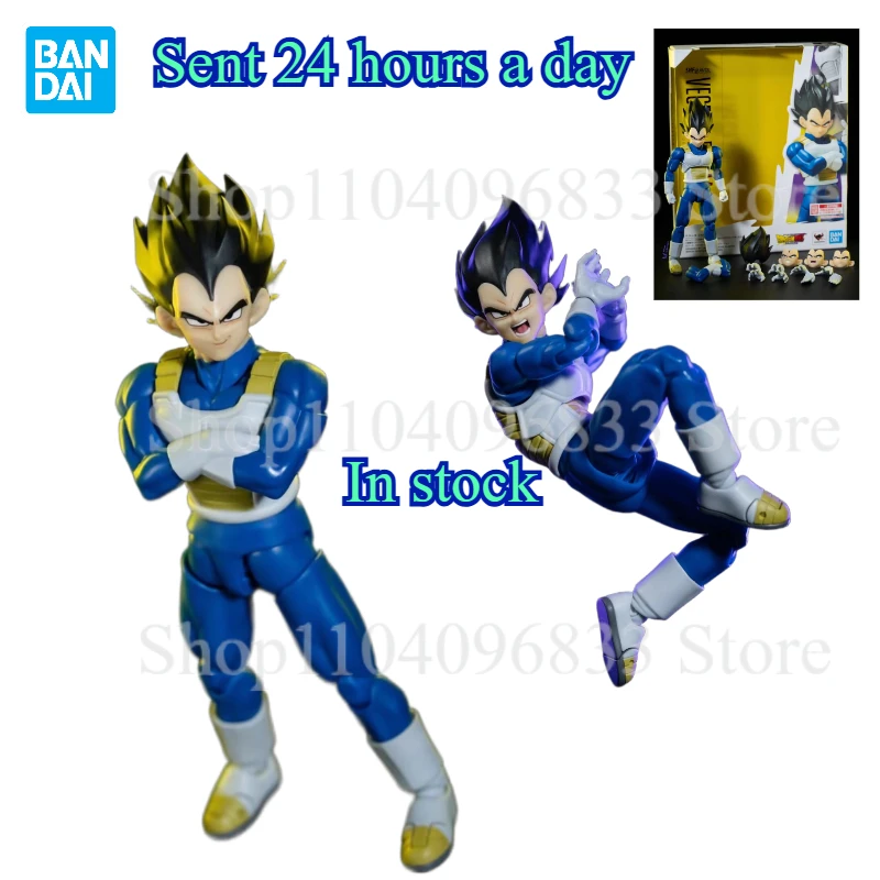 

In Stock Original Bandai S.H.Figuarts SHF Dragon Ball DAIMA Vegeta 3.0 Action Figure Anime Model Toys Gift Collection Ornaments