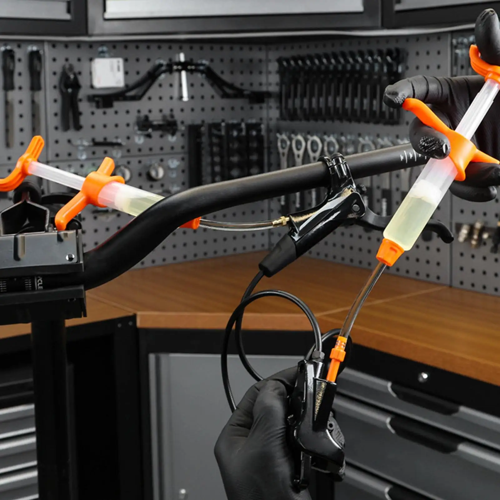 

Инструмент для прокачки тормозов, набор для смазки для велосипеда, прецизионные инструменты для смазки тормозов для горного кемпинга, скутера, гаража на открытом воздухе