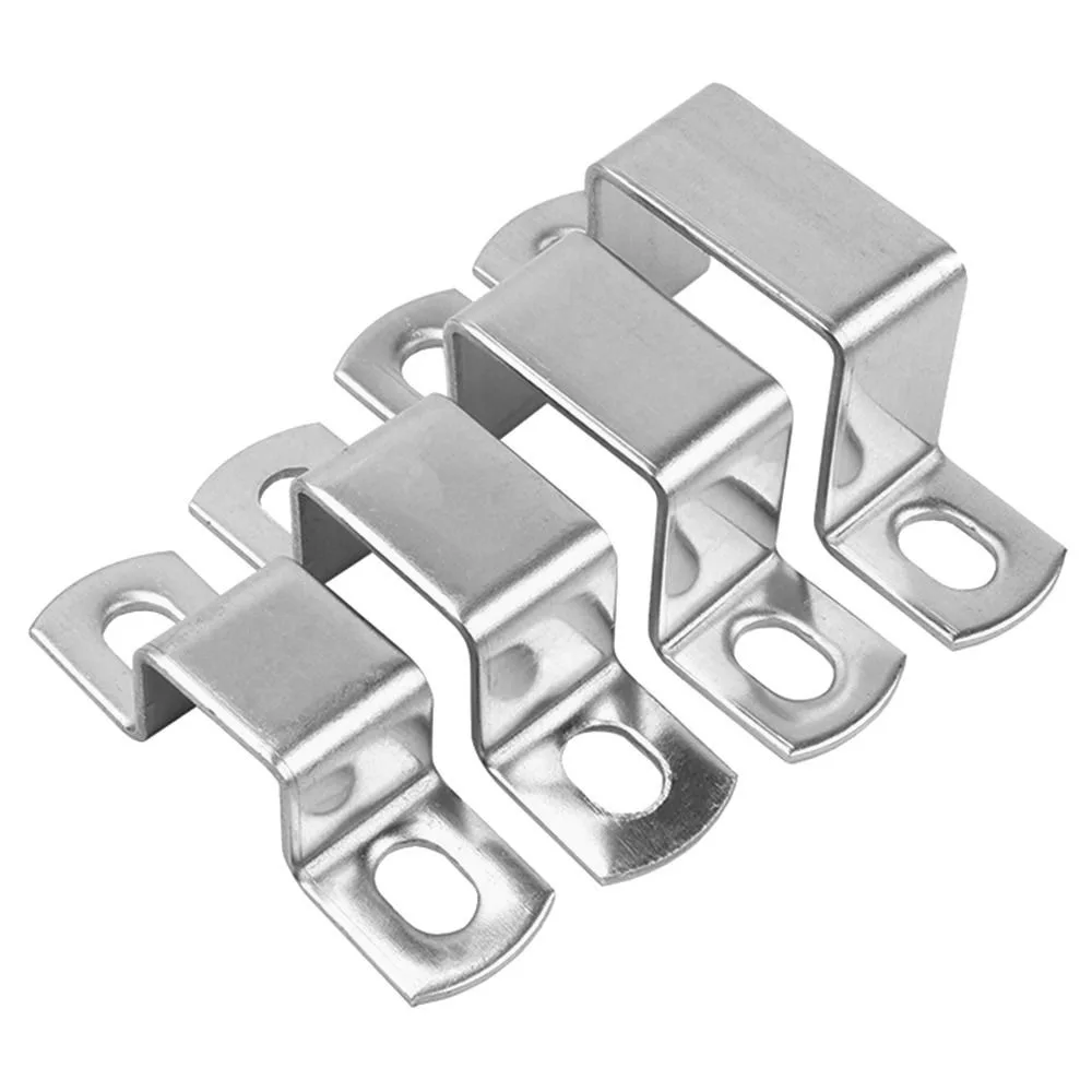 

304 Stainless Steel Thickened Square Rectangular M-Shaped Horseback Pipe Saddle Clamp Buckle Throat Hoop Various Kinds Of Models