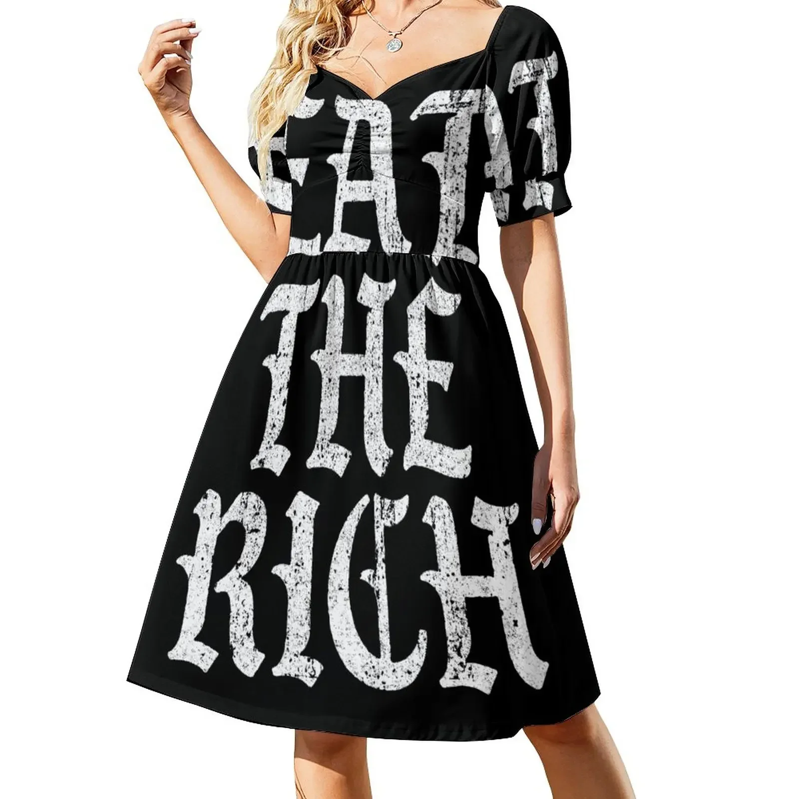

Eat The Rich Short-Sleeved Dress summer clothes dresses for official occasions sexy dress for women
