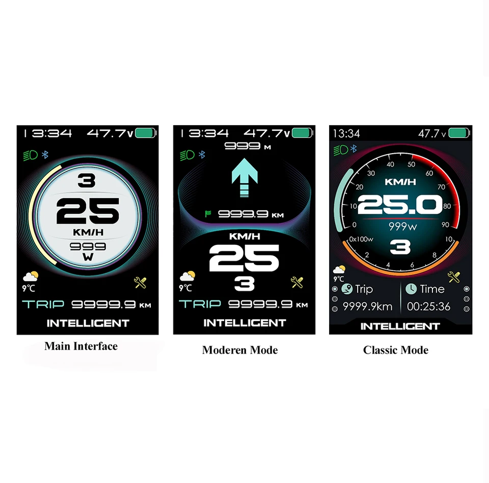 Bafang LCD Color Display Instrument 36V 48V 52V P860C 860C P850C 600C C965 DPC18 BF-UART Killswitch Bluetooth 750W Motor E-bike image 24