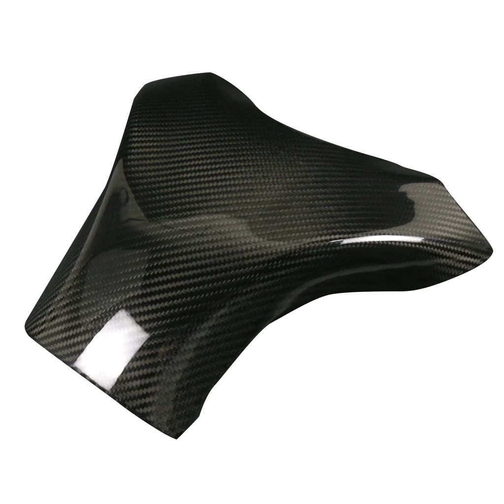 ZX6R Motorcycle Accessories Real Full Carbon Fiber Oil Fuel Gas Tank Cover Guard Protection For KAWASAKI Ninja ZX 6R 2019 - 2024