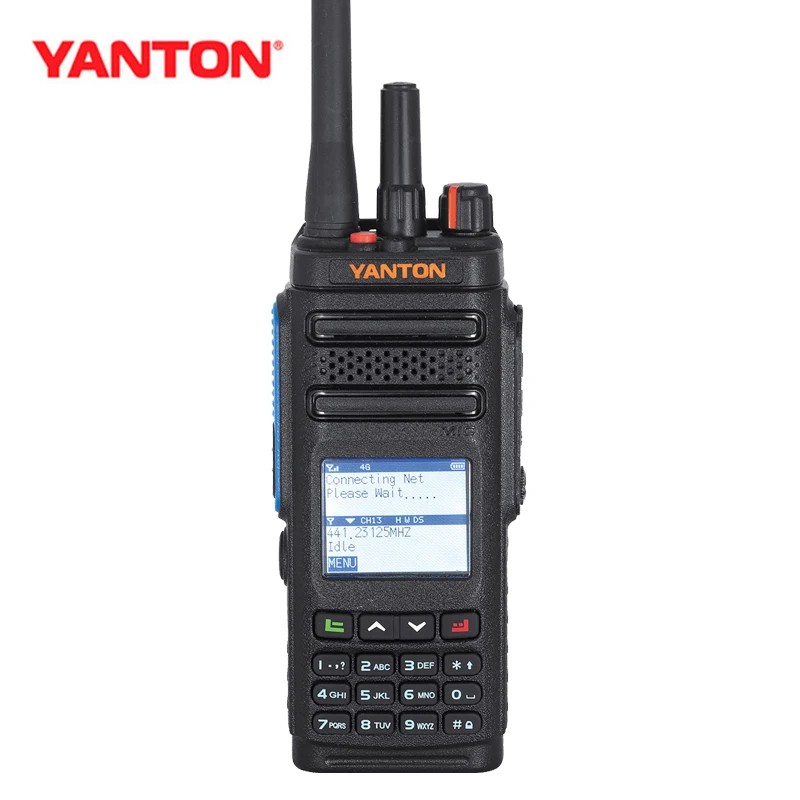 Двусторонняя радиостанция VHF UHF 4G HT, диапазон 50 км YANTON DM-68 DMR+PoC, совместимая с MOTOTRBO