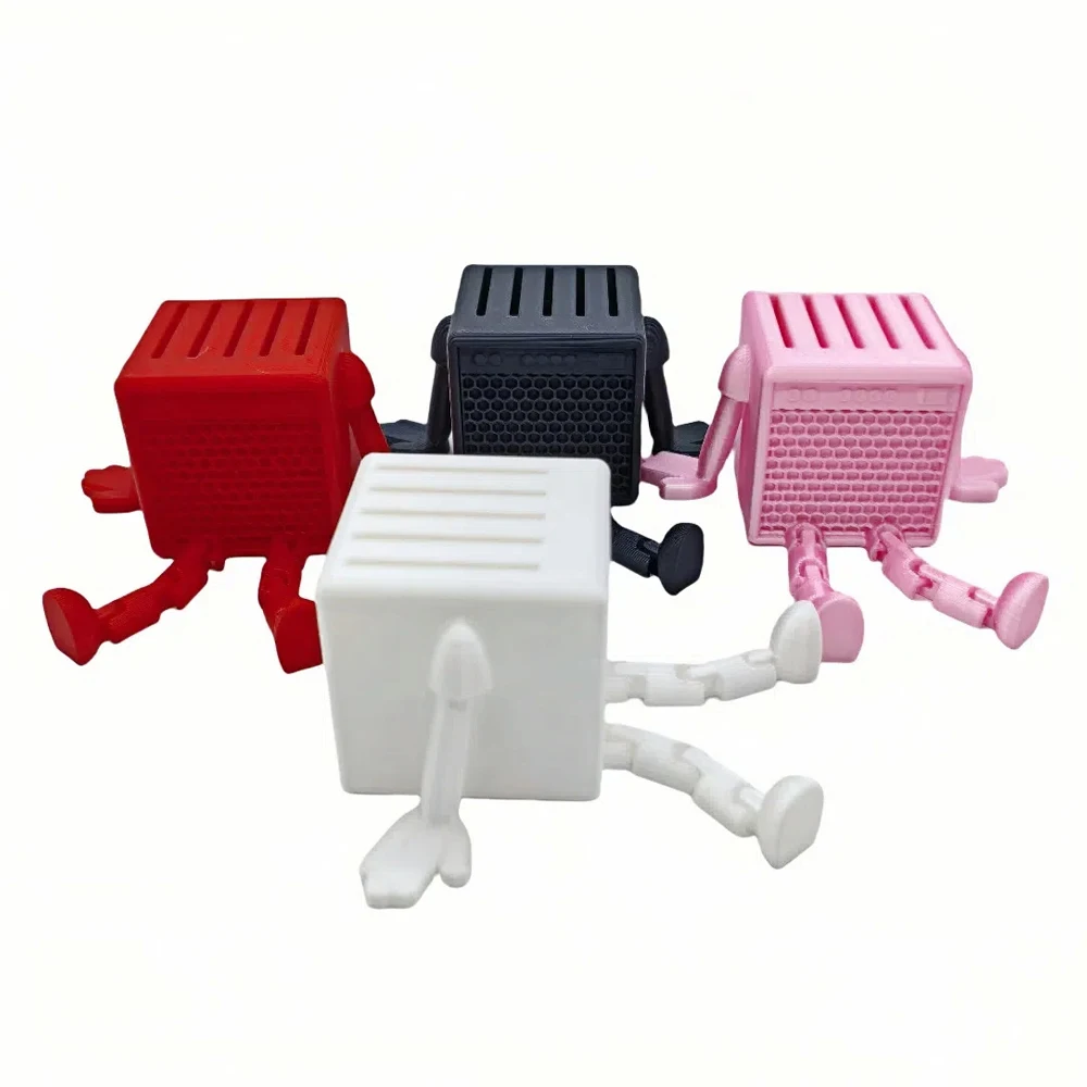 3D-печатная коробка для хранения медиаторов, персонализированная 3D-печатная коробка для хранения медиаторов укулеле, настольное украшение