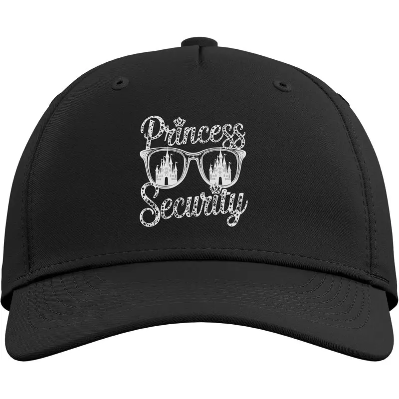 Princess Security Funny Graphic Halloween Adjustable Baseball Hat