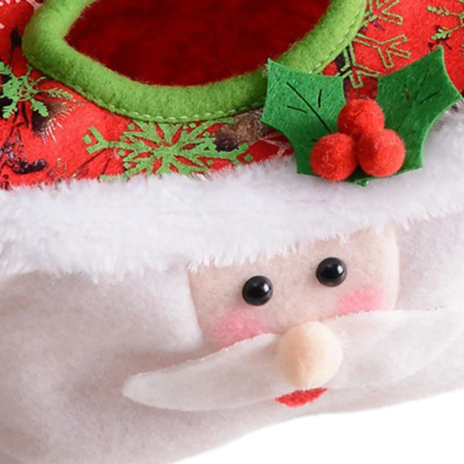 Cute Christmas Tissue Box Cover Napkin Rectangular Container Large Size Holder for Tables Kitchen Desktop Countertop Dressers