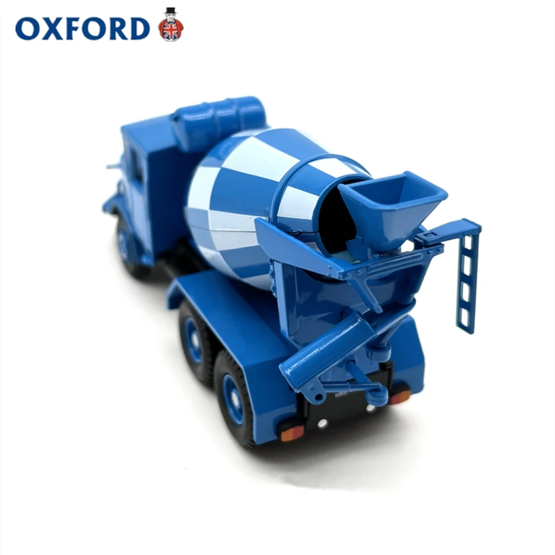 OXFORD fundido a presión, escala 1:76 Oxford AC-690, mezclador de hormigón, modelo de coche de aleación, juguete para regalo coleccionable, adorno de exhibición de recuerdo
