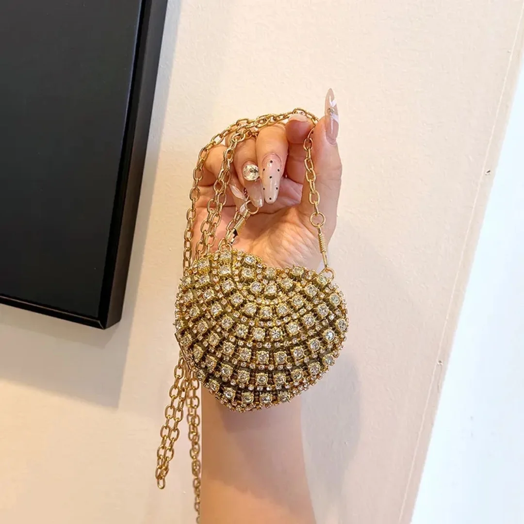 

Сверкающие роскошные дизайнерские мини-маленькие сумки на ремне, вечерняя сумка, кошельки и сумки, кошелек-клатч забавной формы, вечерняя сумка