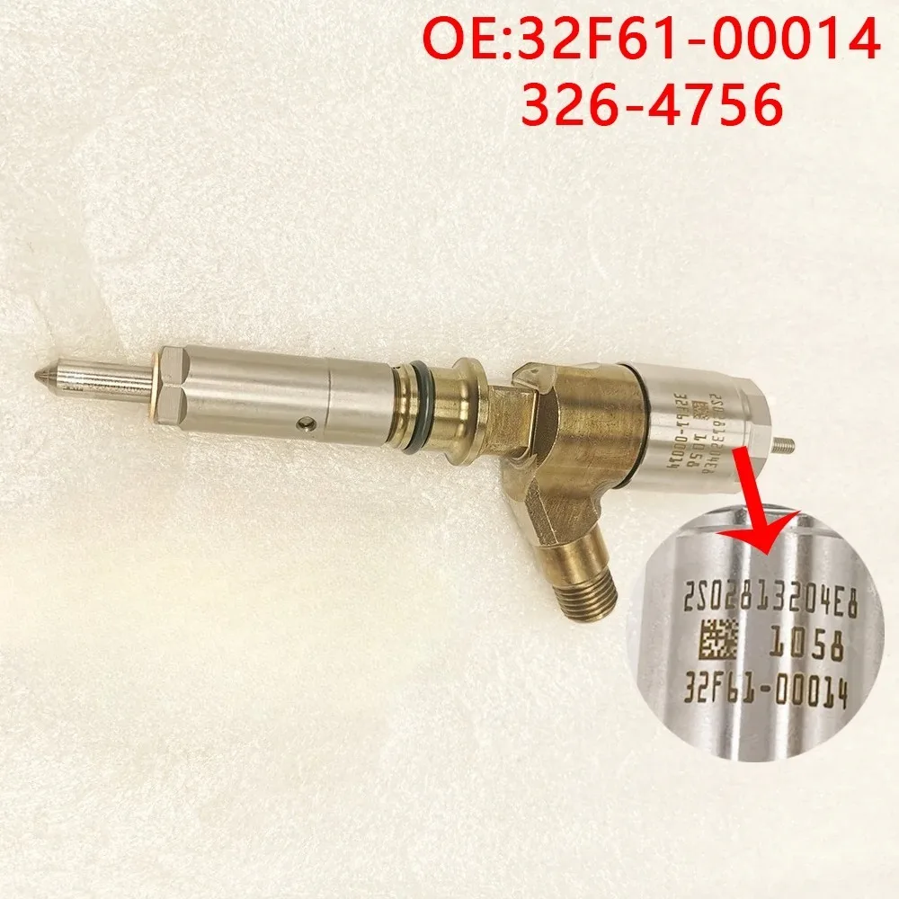 

High quality New For 326-4756 E312D/E315D Excavator Fuel Injectors C4.2 Diesel Engine Injection Valves