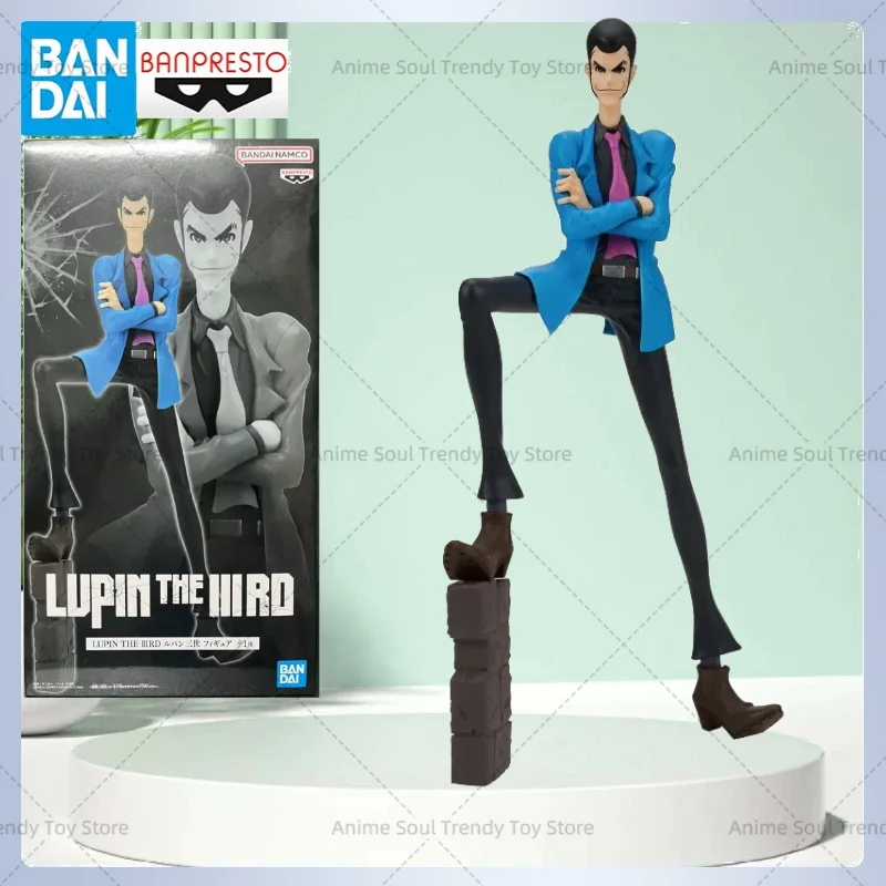 Figura de Acción Original BADNAI Banpresto de LUPIN THE III RD, Lupin III con Chaqueta Azul, La Mujer Llamada Fujiko Mine, Figuras de Anime AS