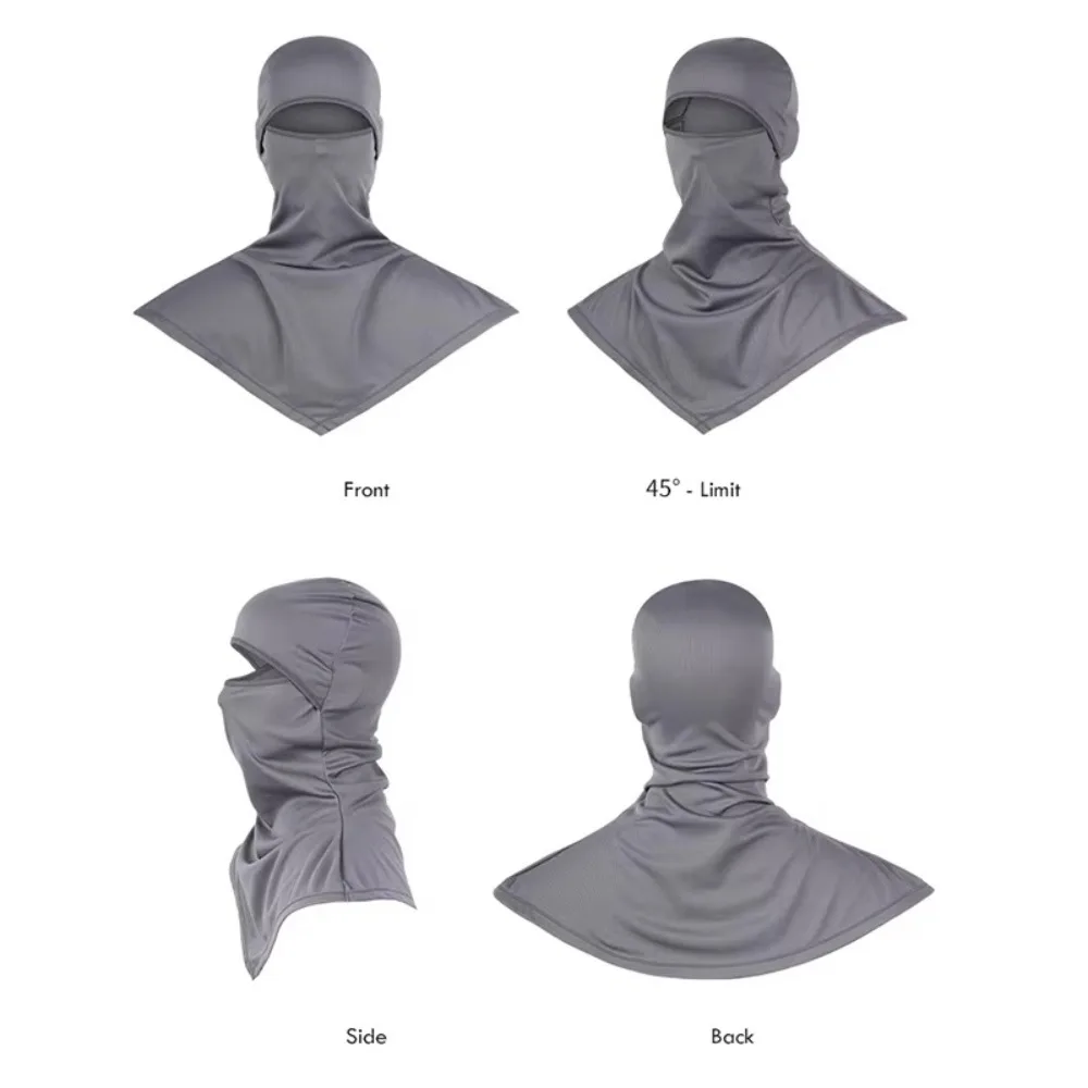 Full Face Sun Protection Balaclava Breathable Quick Drying Summer Headscarf Mask Long Neck Cover Sun Protection Neck Cover Shawl