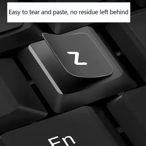 Keyboard Letter Stickers, Computer Keyboard Keycaps Repair Stickers, English Stickers, Notebook Frosted Self-Adhesive Stickers