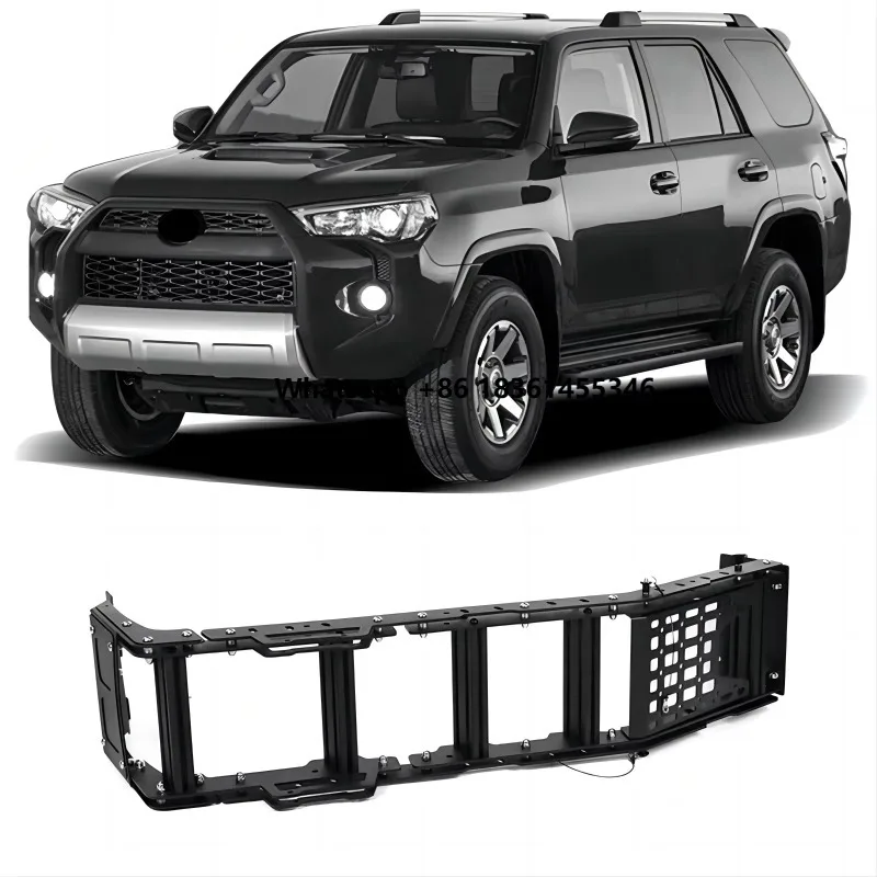 

For 4RUNNER 2010-2023 Rear Gate Ladder ApolloBlack Steel Tail Gate Ladder Car Ladder