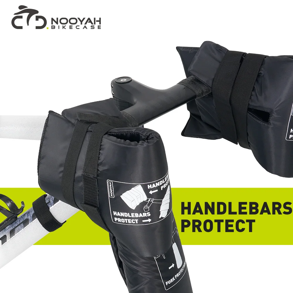 NOOYAH Fahrrad Schutz Kits Fahrrad Rahmen Schutz Set MTB Rennrad Zubehr  Transport Werkzeug Fahrrad Gabel Kette Kurbelgarnitur Abdeckung -  AliExpress 18