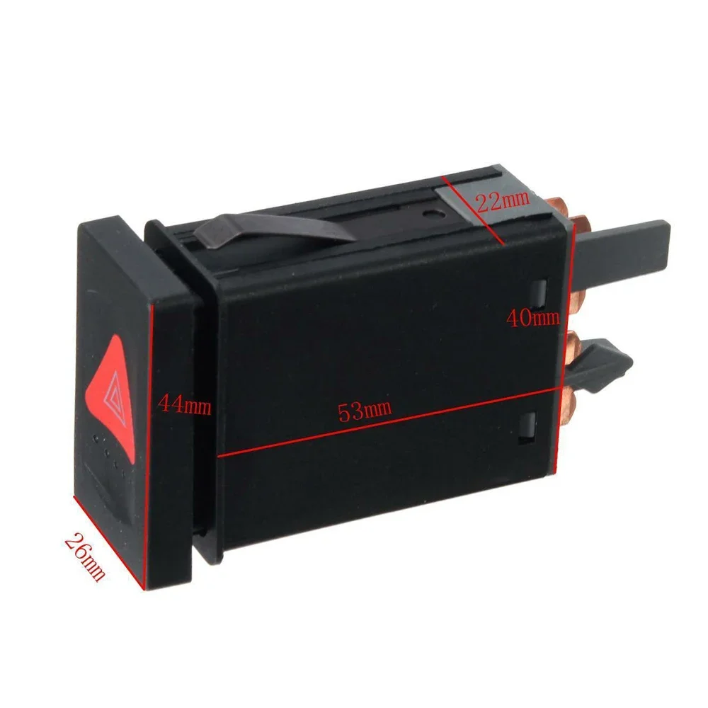 3B0953235D Hazard Flasher Switch 3B0953235B Warning Hazard Emergency Light Switch Button for VW Passat B5 Variant 3B5 1996-2005