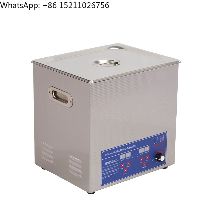 240W 40kHz Auto Parts Ultrasonic Cleaner 10L Immersion Sonic Bath with Stainless Steel Hardware Circuit Board Electric Fuel