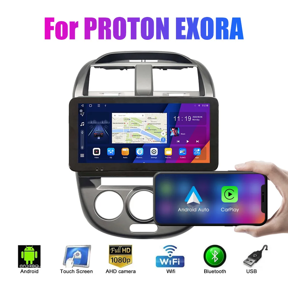 Suitable For Proton EXORA Navigation Android Navigation Reversing Machine