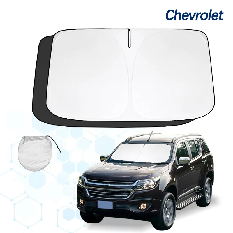 For Chevrolet Trailblazer Envoy EV Windshield Sun Shade Sunshade Sun Visor Protector Foldable Blocks UV Rays Keep Car Cooler