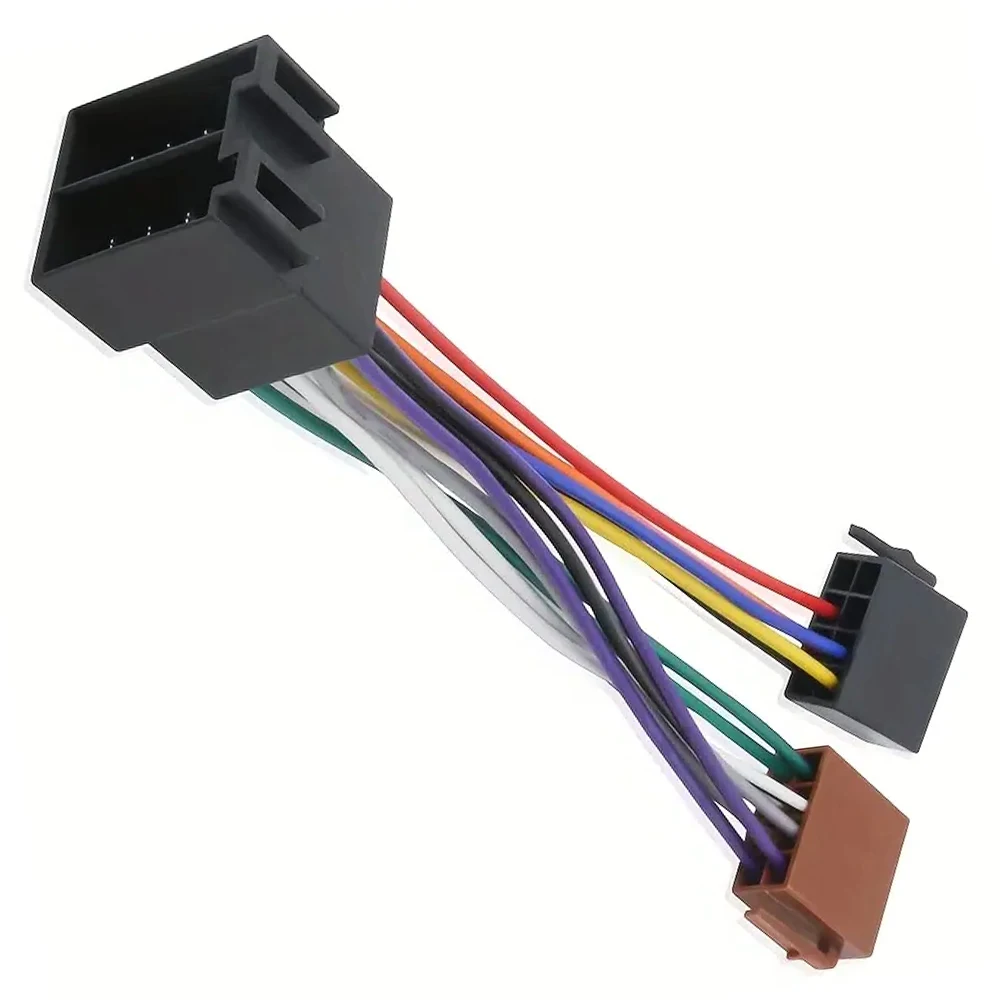 Auxiliary In Cable Car Radio Adapter Stereo Harness Cable ISO Plug Fits for E36 E46 E39 Radio Wire Harness Radio Adapter Harness