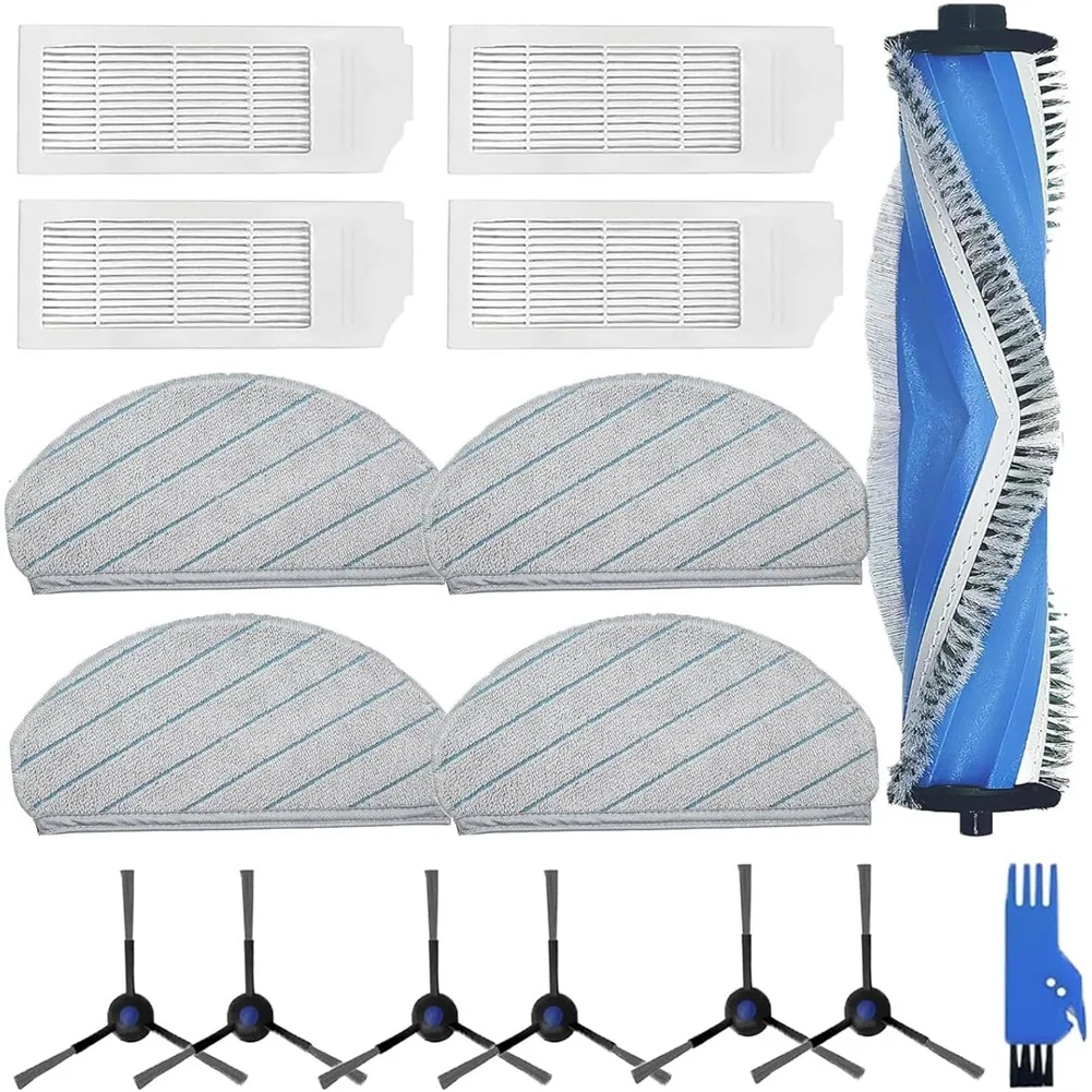 【Berserk】Для Ecovacs Deebot N20/N20 Plus/N20 Pro Plus робот-пылесос основная боковая щетка Hepa фильтр ткань для швабры