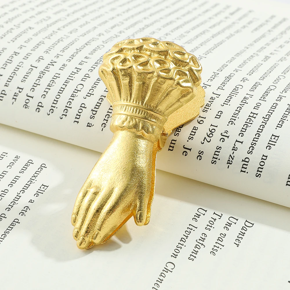 1pc Large Ladies Vintage Bookmarks Metal Book Mark Beauty Collection Reading Markers Page Clips Girl Gift Book Clips