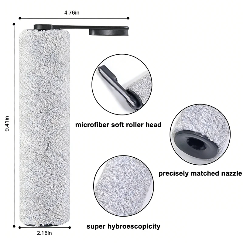Tineco Floor ONE S5 / S5 Pro 2 / S5 Pro / S5 Blue에 적합하지만 ❌ Tineco S5 콤보 및 S5 스팀 롤러 브러시 및 필터용이 아닙니다.