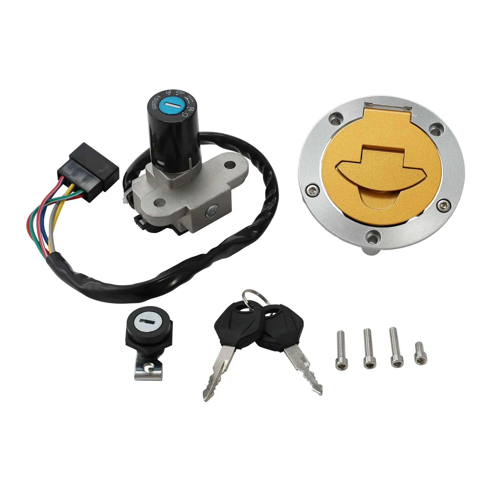 

Ignition Switch Lock Fuel Gas Cap Key Set Fit For DUCATI Monster ST2 ST4 916/996/998/748 Motorcycle Accessories