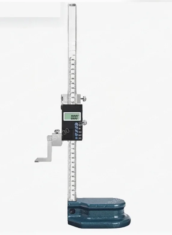 Digital height ruler scribing ruler Electronic scribing ruler 0-300 clampable lever meter dial meter