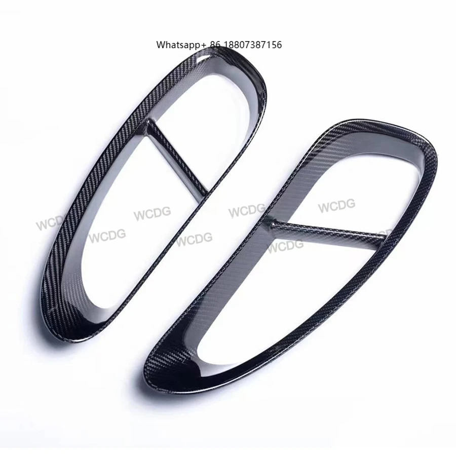 

High Quality Carbon Fiber Side Vent forPorsche 981 982 Boxster Cayman 2012+ Rear Fender Side Intake Vent Grille Cover