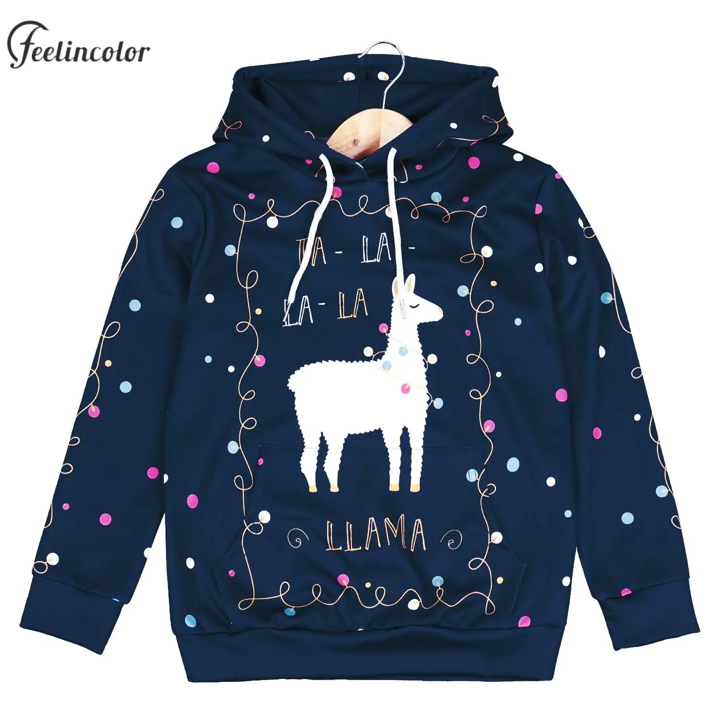 Christmas Hoodies for Kids Animal Graphic Sweatshirts Hooded Tracksuit Pullover Streetwear Child Vintage Holiday Clothing