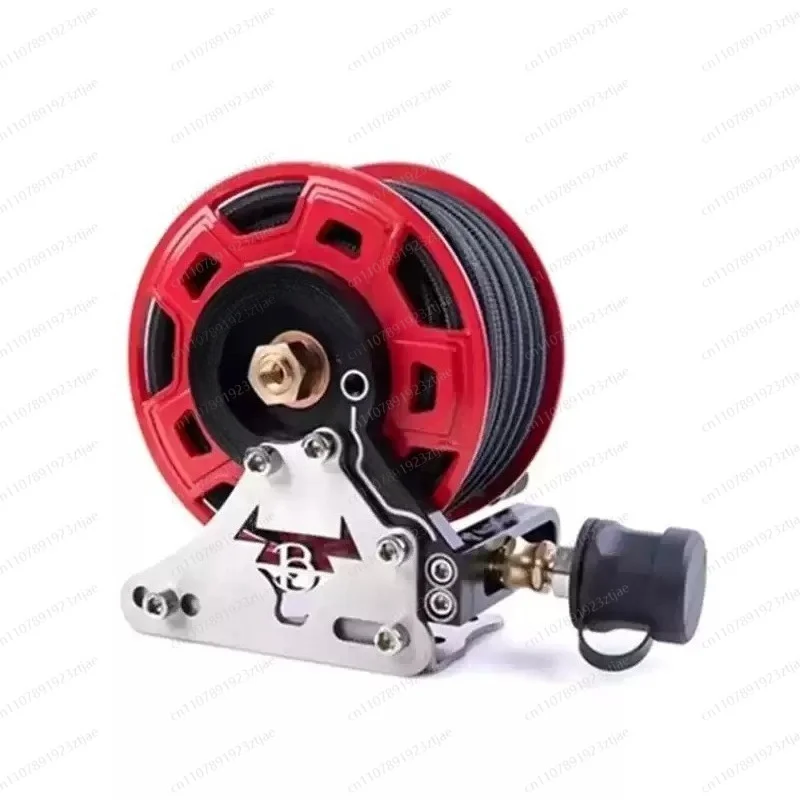 7M All-Terrain Off-Road Air Pump Hose Reel – Manual Retractable Storage for Vehicle Tires