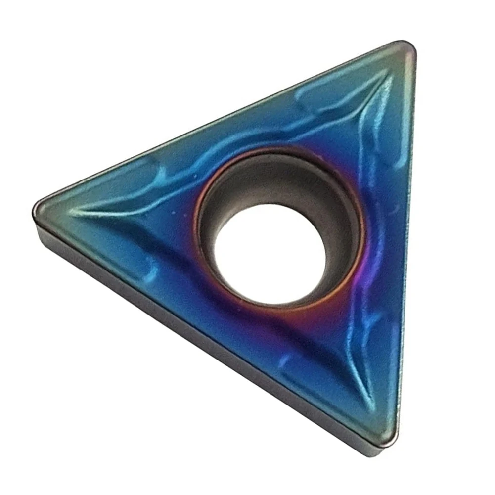 

Токарный инструмент 10 шт. TCMT21.51 TCMT110204 Твердосплавные вставки Вставка с нано-синим покрытием TCMT110204 Вставки Токарная вставка