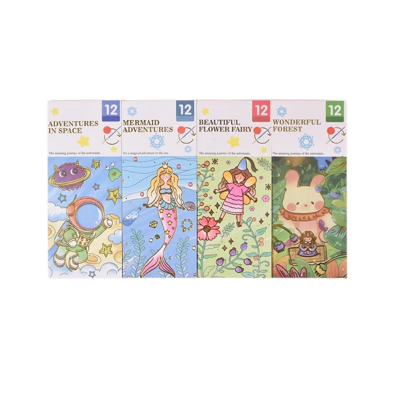 

Wonderful Forest Watercolor Book Early Painting Enlightenment for Kids 4-6 Years Old