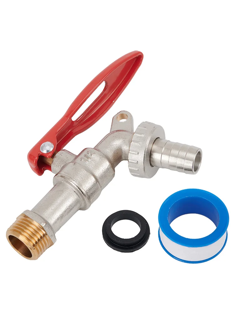 Garden Tap Faucet Lockable Replacement Spare Study Accessories Compact Easy Installation Exquisite Lightweight