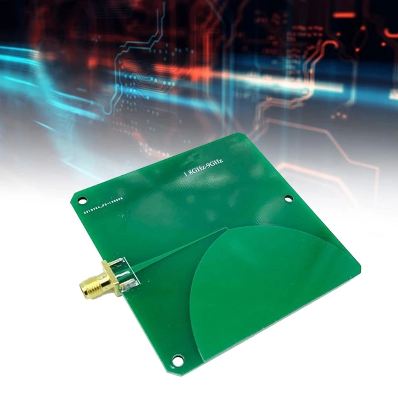 Прямая поставка LogPeriodic СШП-антенна 1,8–9 ГГц 3,5 дБи сверхширокополосная печатная плата 5 Вт Замена СШП-антенны