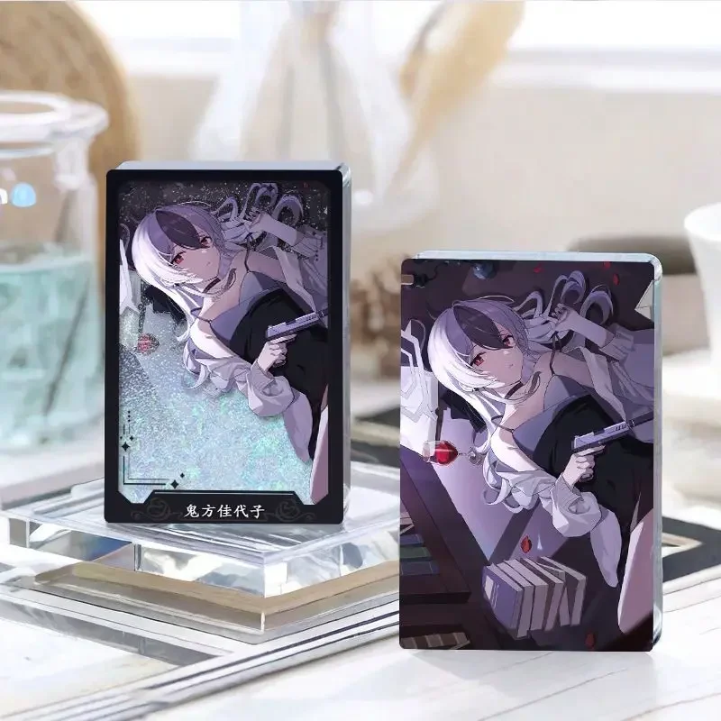 FC6Anime Blauw Archief Onikata Kayoko Cosplay Drijfzand Mahjong Acryl Ornamenten Badge Broche Kleding Rugzak Accessoires@FC8!