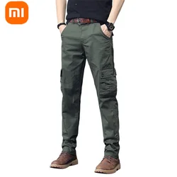 Xiaomi YOUPIN pantaloni da lavoro Casual in cotone pantaloni da uomo pantaloni dritti da trekking traspiranti e traspiranti per la pelle