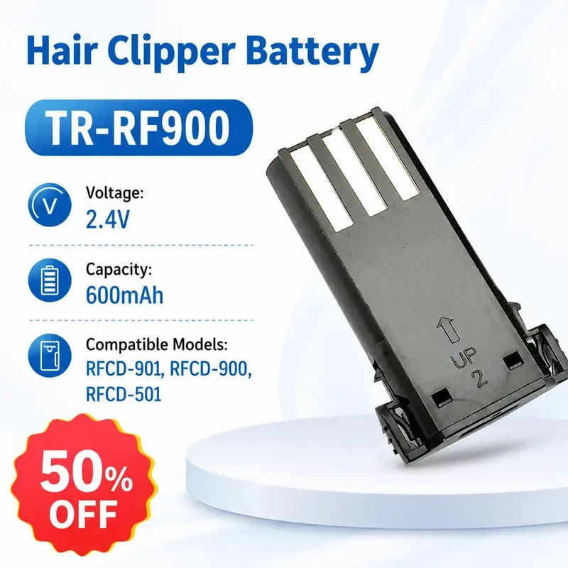 For Riwei Rewell RFCD-901 RFCD-900 RFCD-501 Haircut Battery