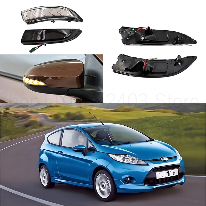

Rear View Mirror Turn Signal Light for Ford Fiesta 2009 2010 2011 2012 2013 2014 2015