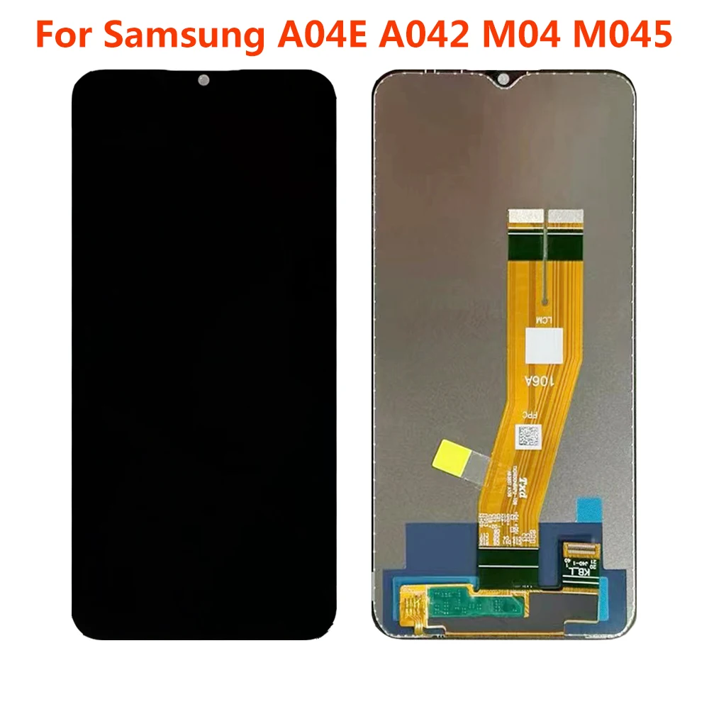 

ЖК-дисплей 6,5 дюйма для Samsung Galaxy A04E A042 A042F A042F/DS A042M M04 M045, сменный ЖК-дисплей с сенсорным экраном и дигитайзером в сборе